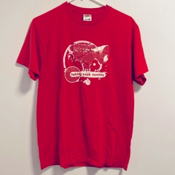 Y2K vintage Taking Back Sunday band tee - Picture 1 of 5
